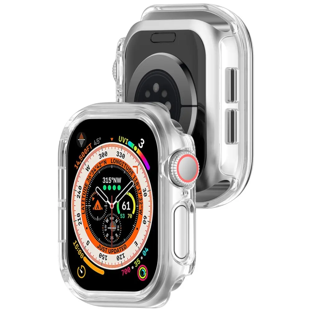 Hårdskal Apple Watch Series 11 46mm Genomskinlig