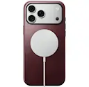 iPhone 18 Pro Max Modern Case Horween Leather MagSafe Burgundy
