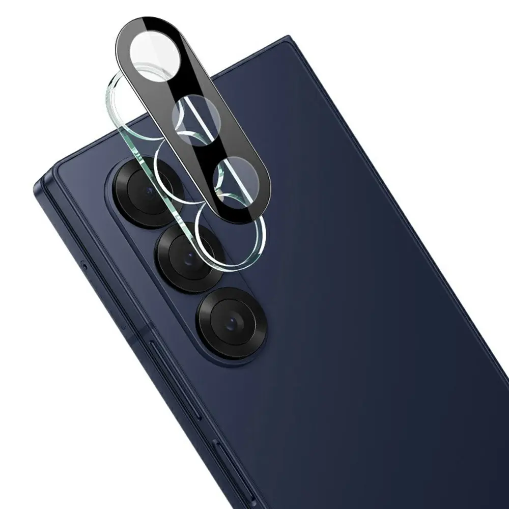 Hærdet Glas Linsebeskytter Samsung Galaxy Z Fold 7 Sort