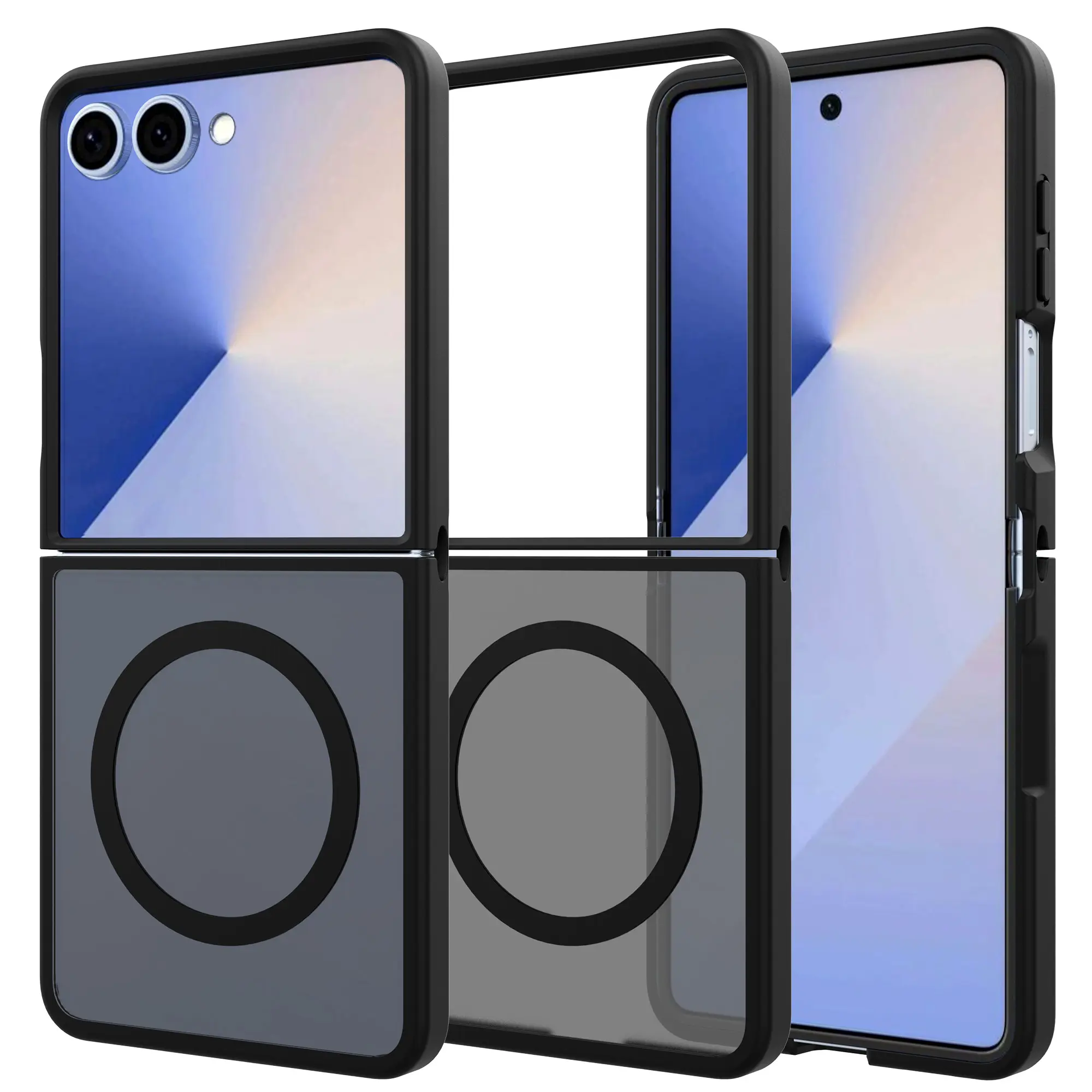 Magnetic Hybrid Cover Samsung Galaxy Z Flip 7 Frosted Black