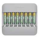 Batteriladdare Eco Charger Multi Recycled + 8x AA 2100 mAh