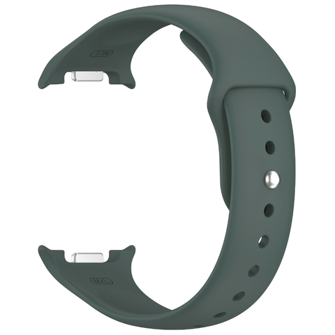 Silikonarmband Samsung Galaxy Watch 9 44mm Mörkgrön