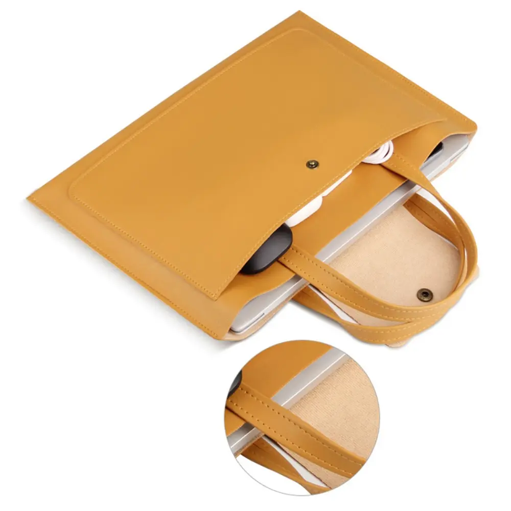 Stilren Laptopväska med handtag 16" svart