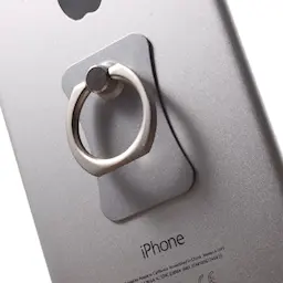 Mobilring/ställ silver