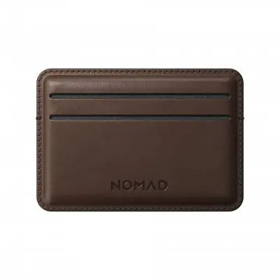 Kortholder i Horween Leather, Rustic Brown