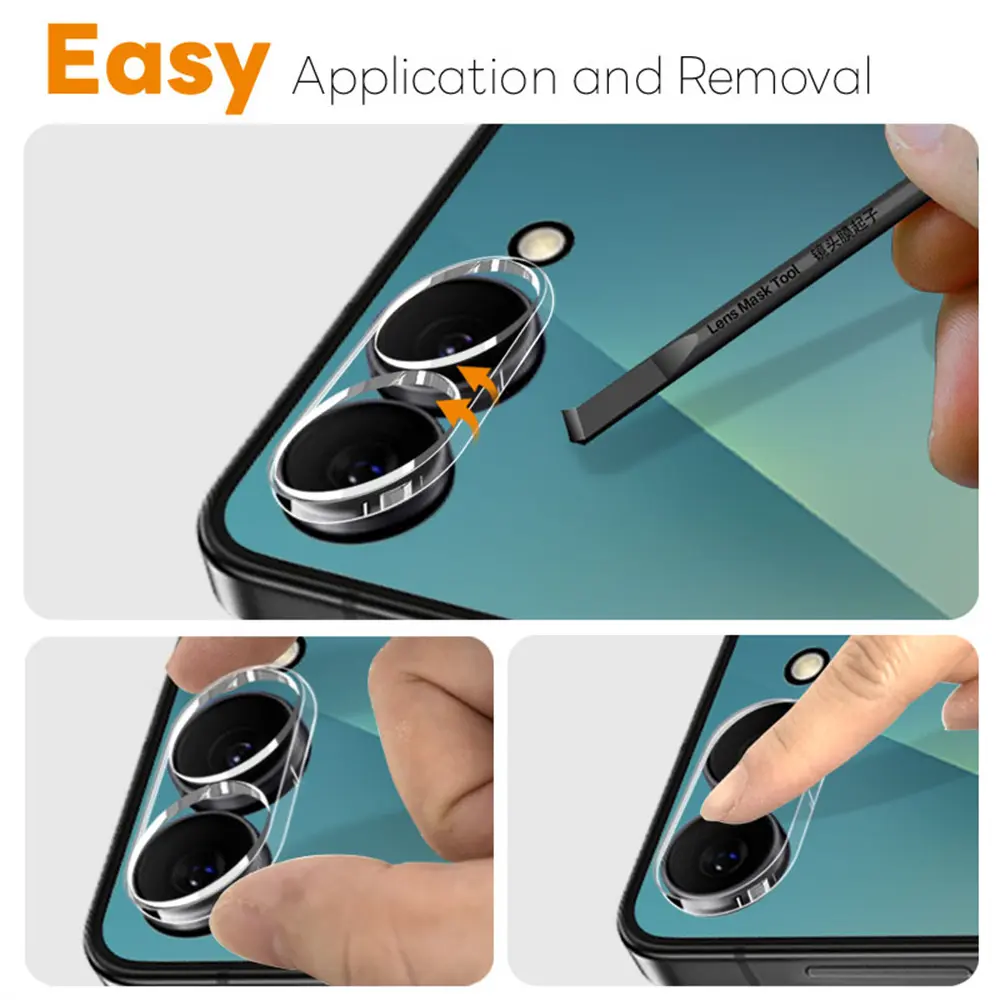 Kameraskydd Härdat Glas Samsung Galaxy Z Flip 8 (2-pack)