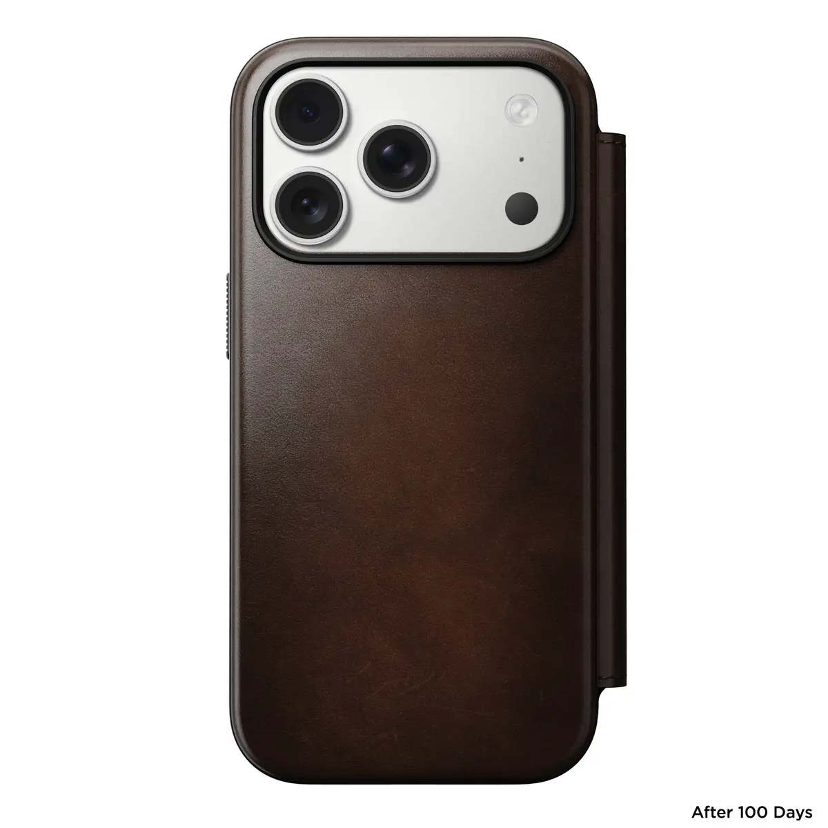 iPhone 18 Pro Modern Horween Leather Folio MagSafe Rustic Brown