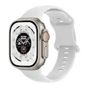 Rem af silikone til Apple Watch Ultra 49mm 1st Gen Hvid