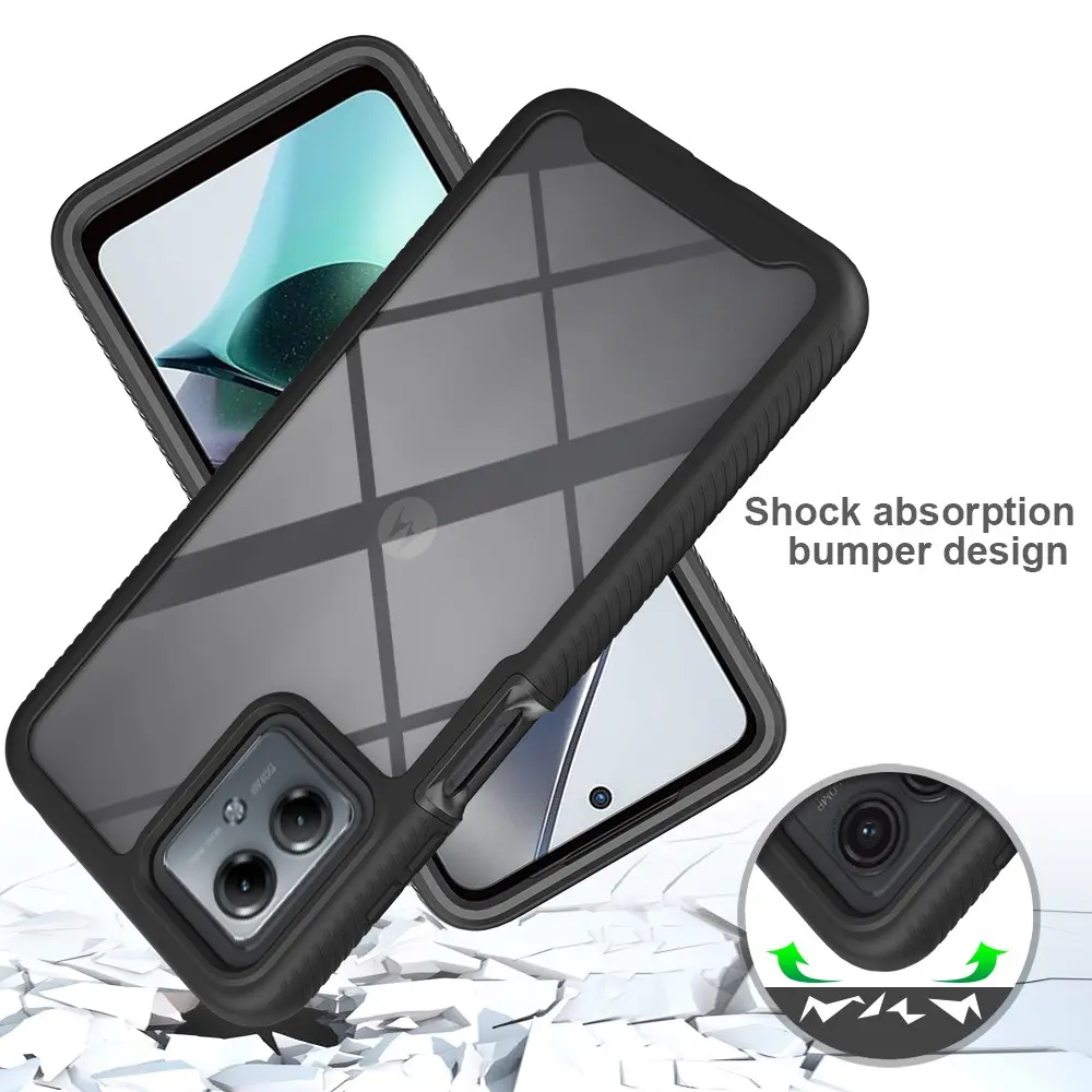 Full Protection Case Motorola Moto G14 Svart