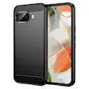 Google Pixel 9a TPU-cover Brushed, Sort