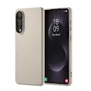 TPU Cover Samsung Galaxy S25 Edge Beige