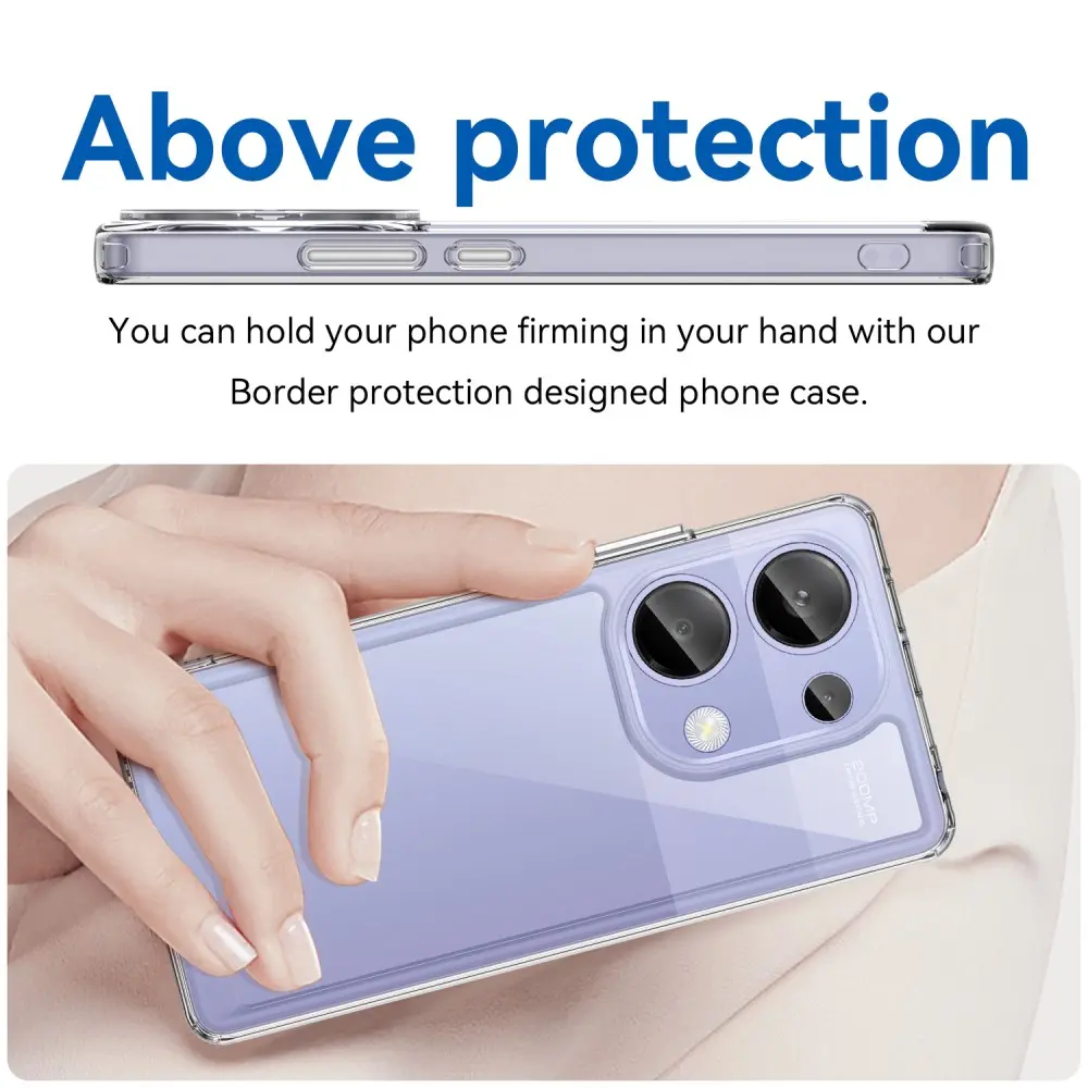 Hybridskal Xiaomi Redmi Note 13 Pro 4G Genomskinlig