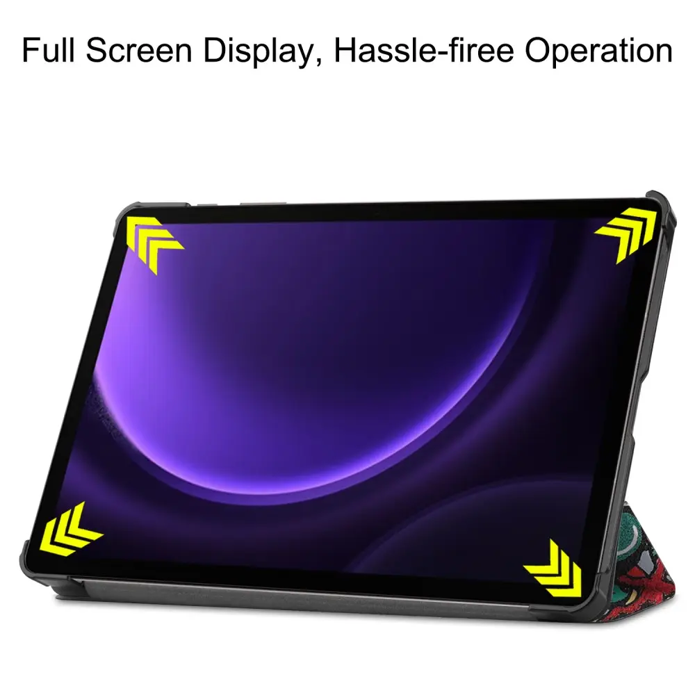 Fodral Tri-fold Samsung Galaxy Tab S10 FE Graffiti