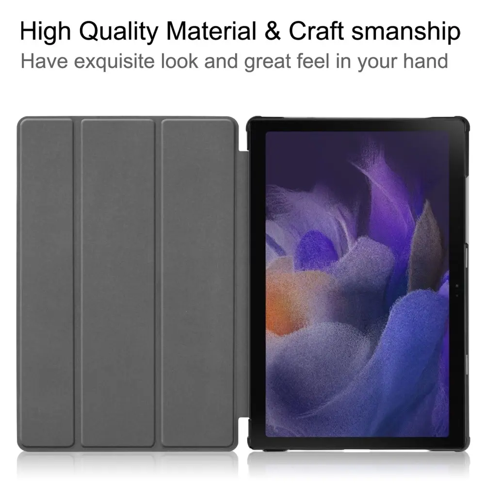 Fodral Tri-fold Samsung Galaxy Tab A8 Svart