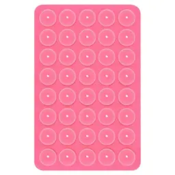 Mobilholder med dobbeltsidede sugekopper Lyserød