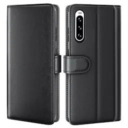 Aito Nahkakotelo Sony Xperia 10 V Musta