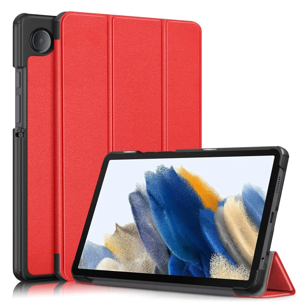 Etui Tri-fold Samsung Galaxy Tab A11 Rød