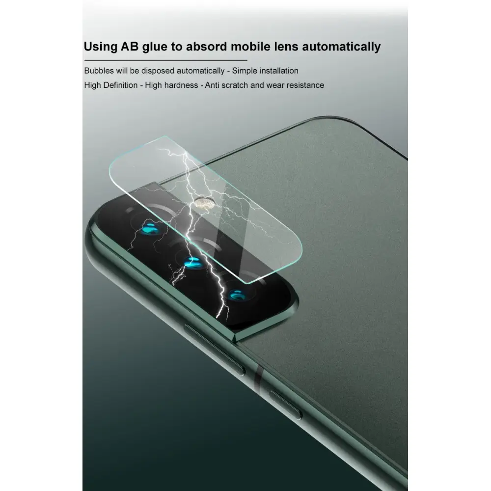2-pack Härdat Glas Linsskydd Samsung Galaxy S22/Galaxy S22 Plus Genomskinlig