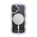 iPhone 16 The Wave Magnetic Case, Lilla