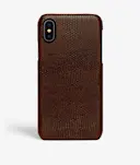 Cover iPhone Xs Max Lizard Brun