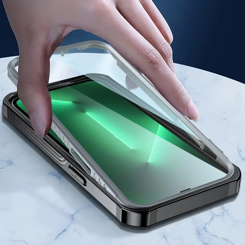 Premium Full Protection Case iPhone 14 Pro Svart
