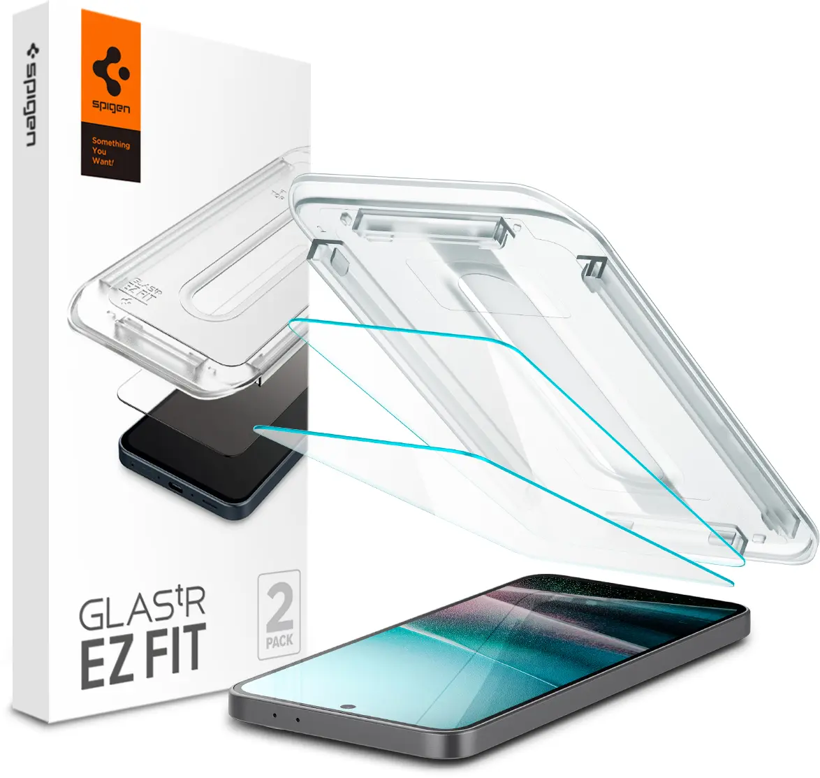 Samsung Galaxy A37 Screen Protector GLAS.tR EZ Fit (2-pack)