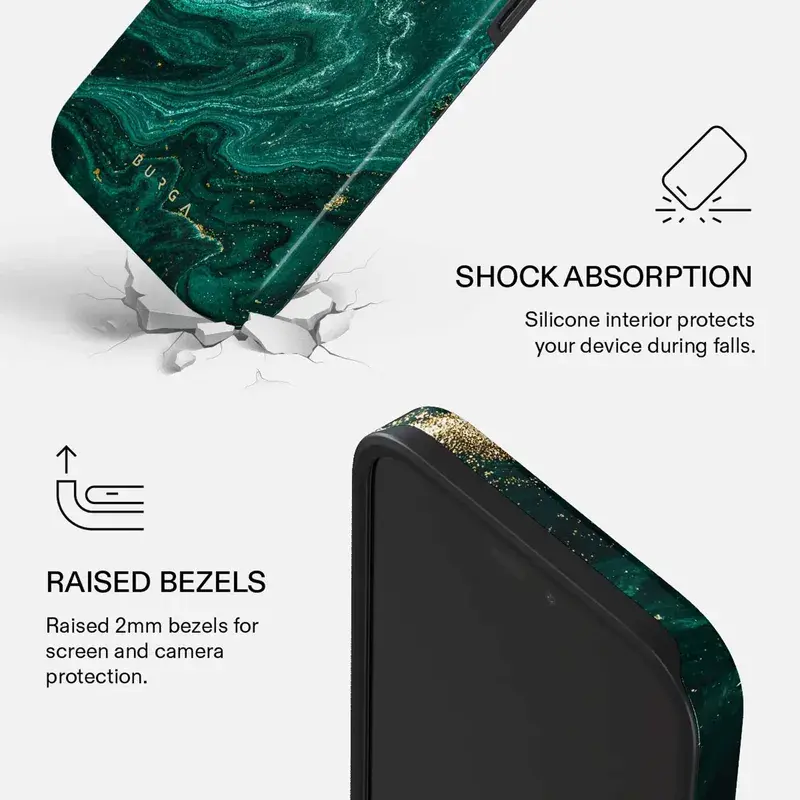 Tough MagSafe Case iPhone 18 Pro Emerald Pool