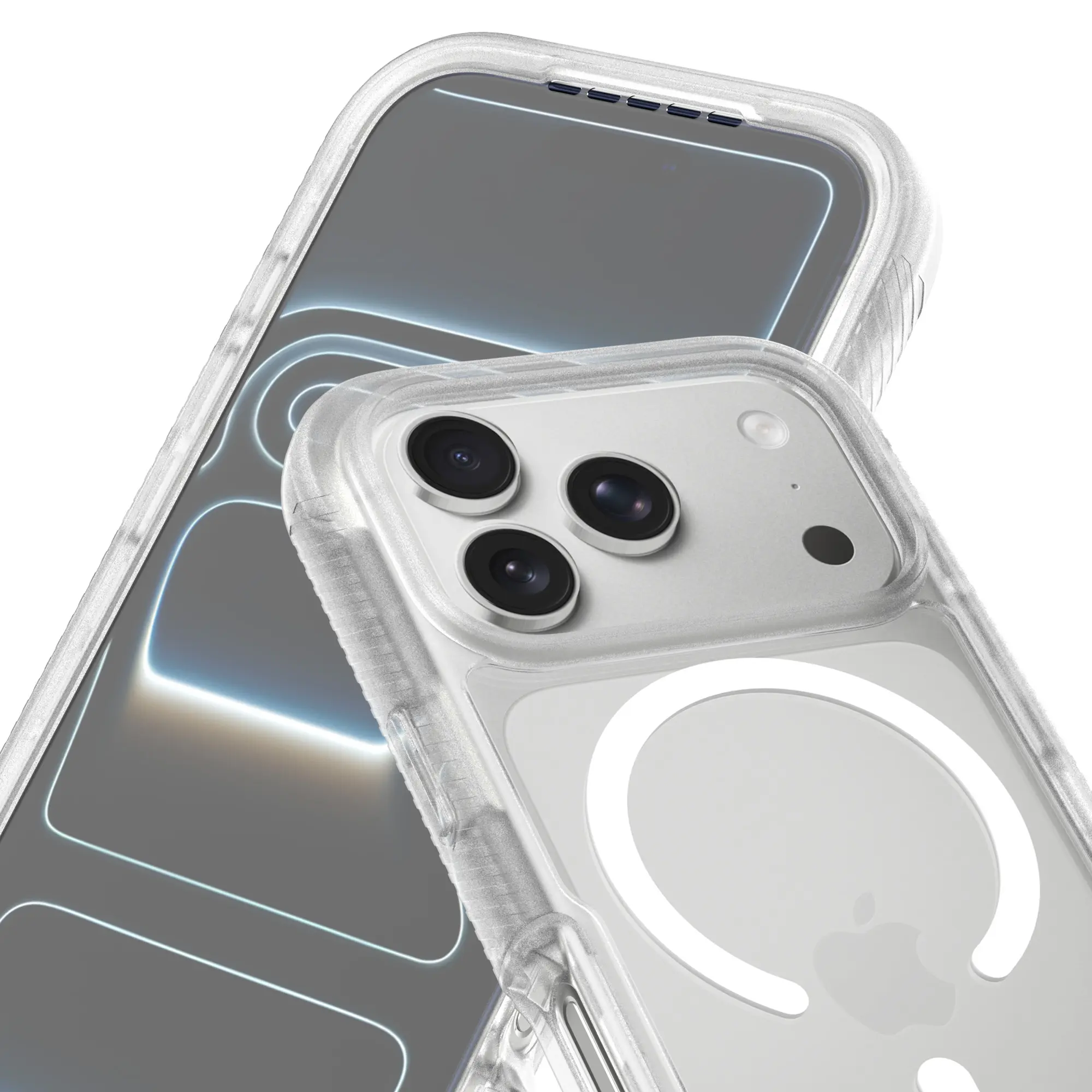 Full Protection Magnetic Case iPhone 18 Pro Genomskinlig