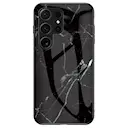 Herdet Glass Deksel Samsung Galaxy S24 Ultra Svart marmor