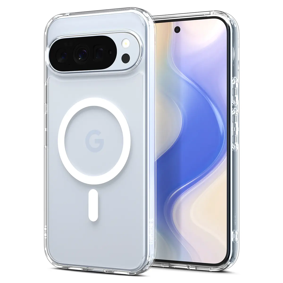 Case Ultra Hybrid MagSafe Google Pixel 10 Pro XL Clear White