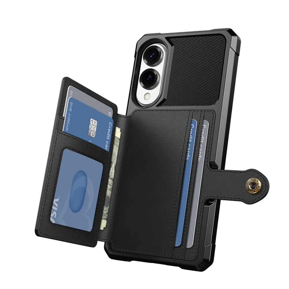 Tough Multi-slot Case Samsung Galaxy S25 Edge Svart