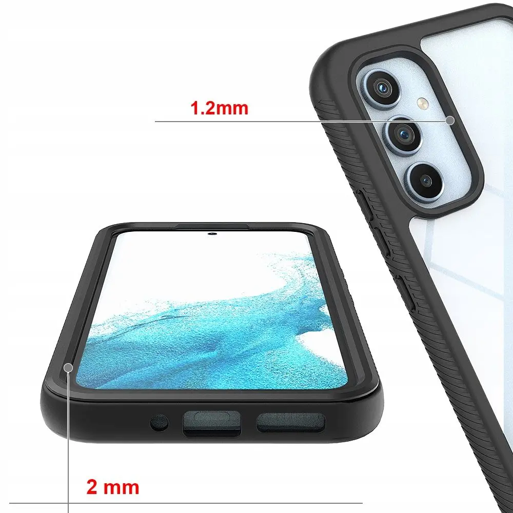 Full Protection Case Samsung Galaxy A54 Svart