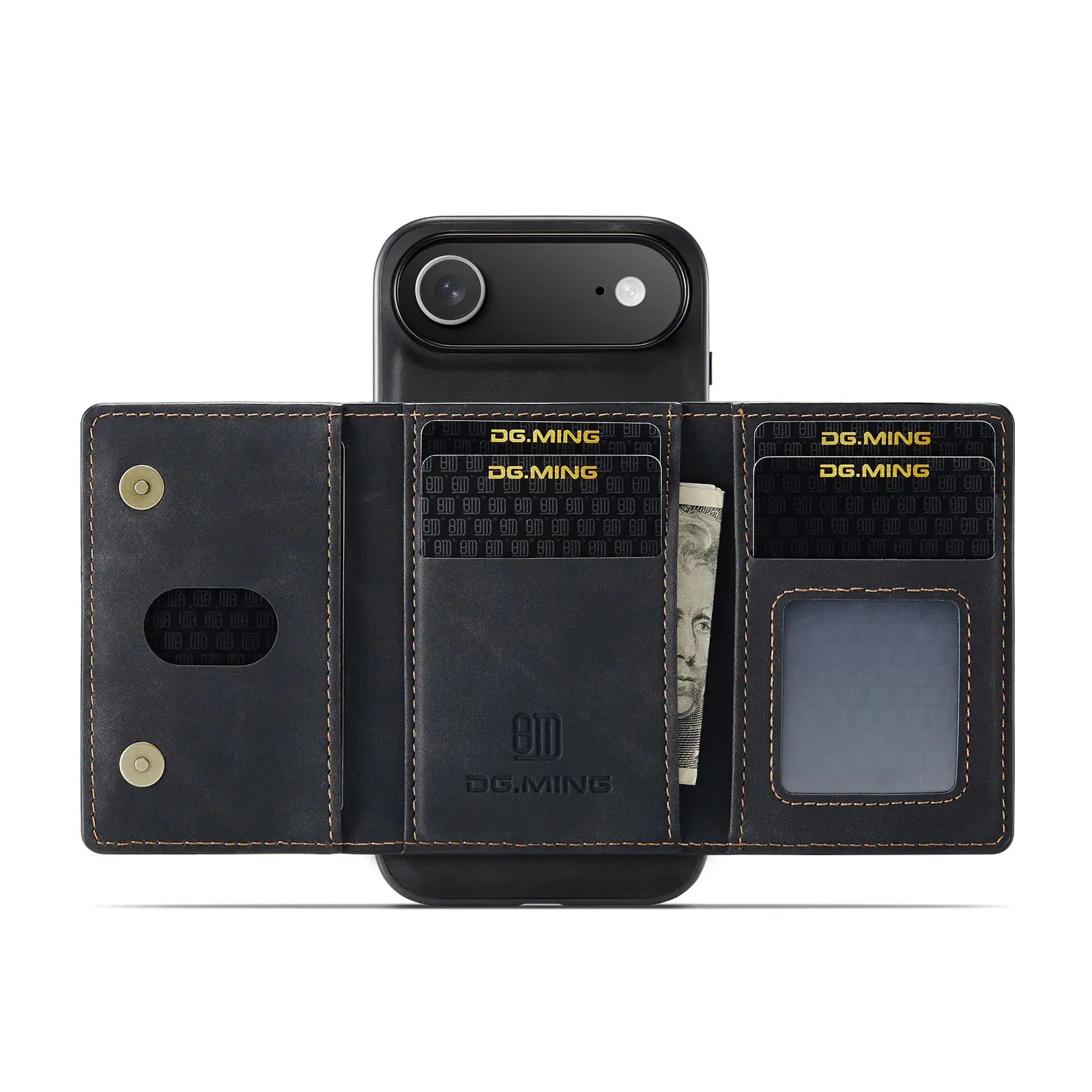 Magnetic Card Slot Case iPhone Air Svart