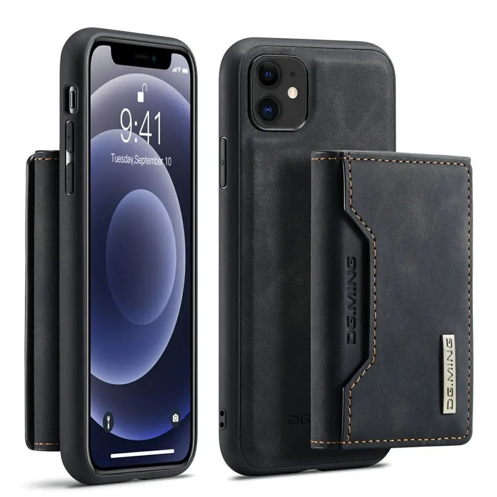 Magnetic Card Slot Case iPhone 11 Sort