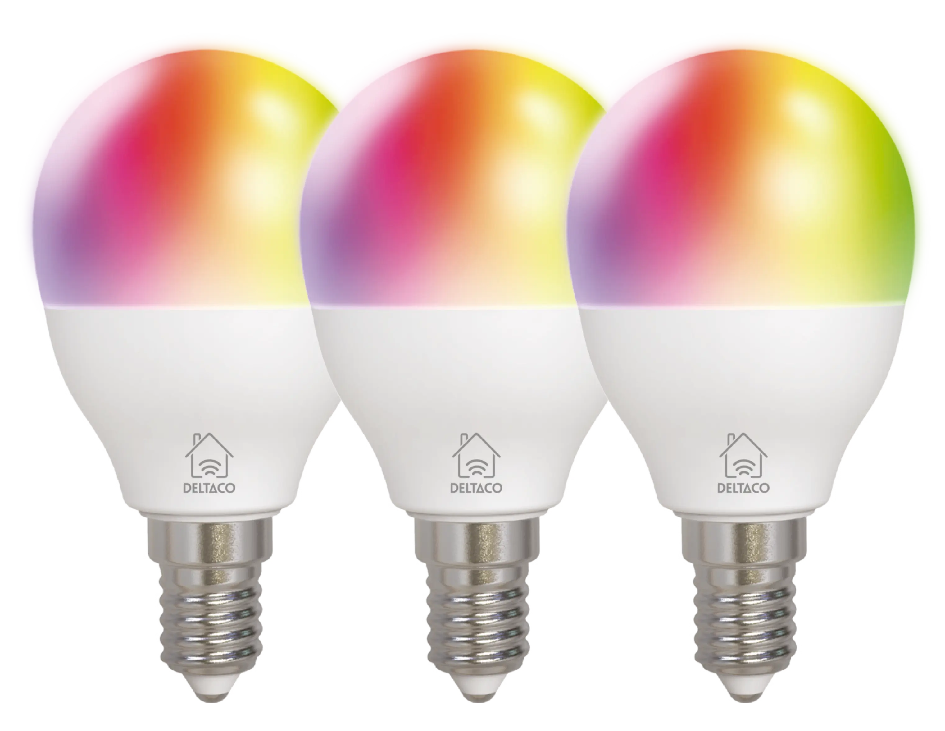 Älykkäät LED-lamput RGB 5W (3-pack)