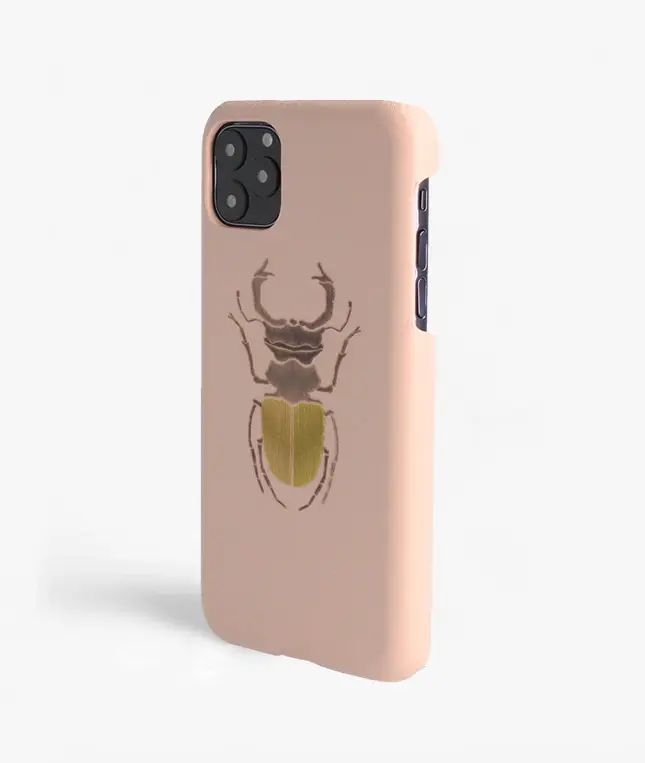 Skal iPhone 11 Pro Max Beetle Calf Dusty Pink