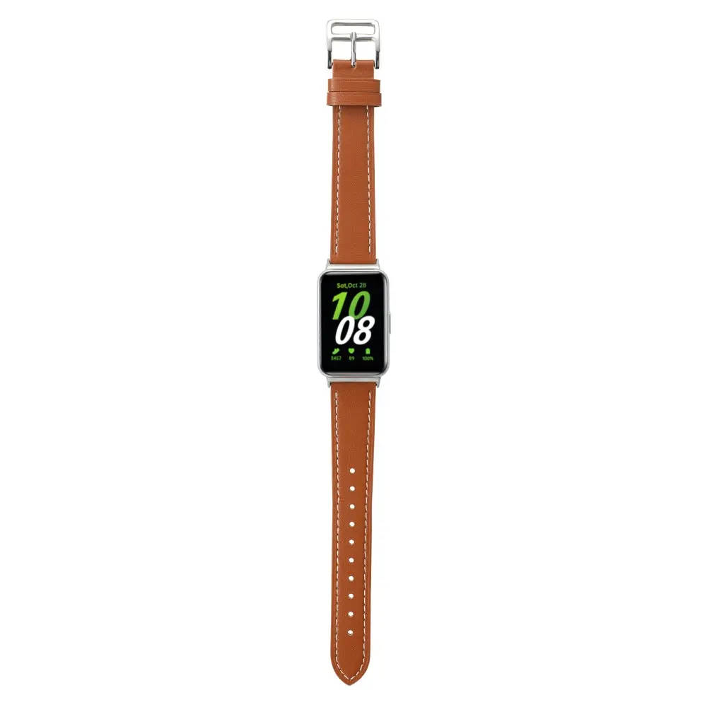 Läderarmband Samsung Galaxy Fit 3 Brun