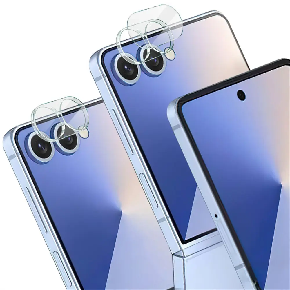 Härdat Glas 0.2mm Linsskydd Samsung Galaxy Z Flip 8 Genomskinlig