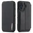 Slim Tegnebogsetui iPhone 17 sort