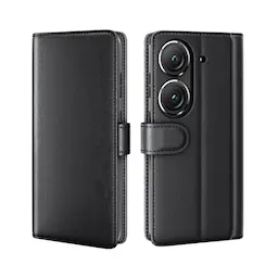 Aito Nahkakotelo Asus ZenFone 10 Musta