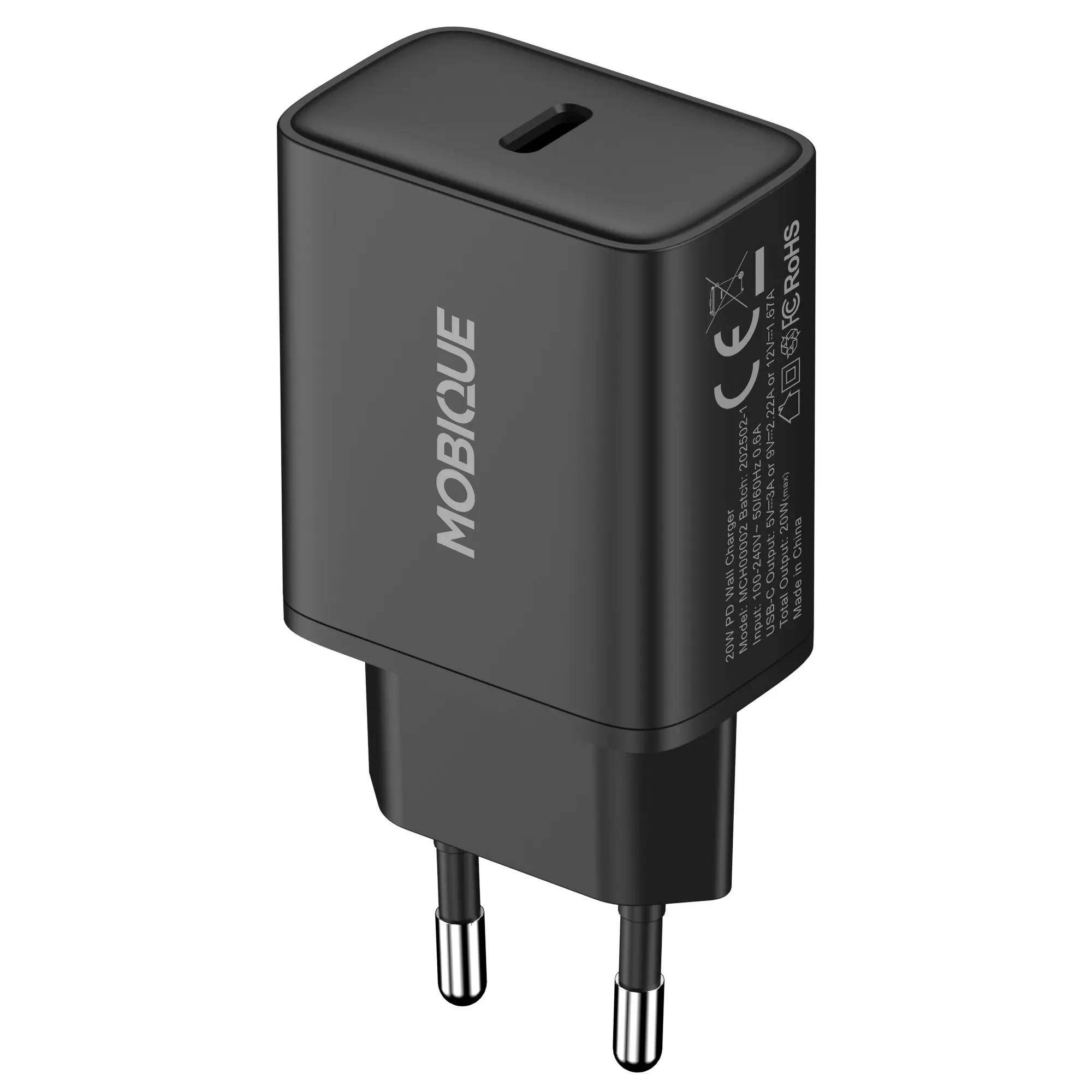 Komplett laddare Google Pixel 11 - 2m kabel & väggladdare USB-C Svart
