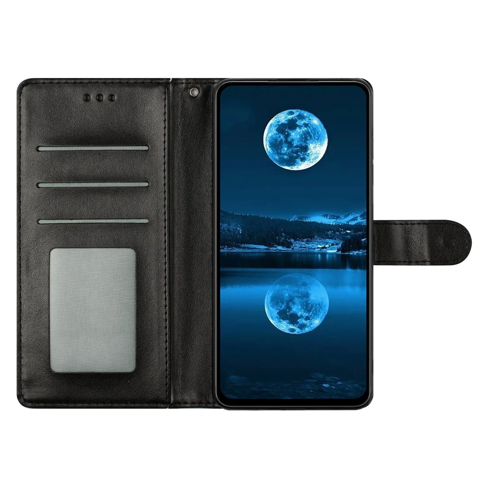 Läderfodral Samsung Galaxy S25 FE Svart