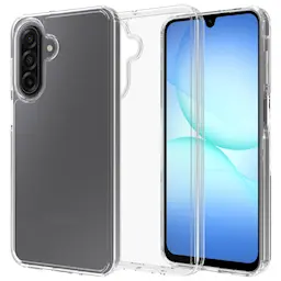 Samsung Galaxy A17 Crystal Hybrid-skal, Genomskinlig