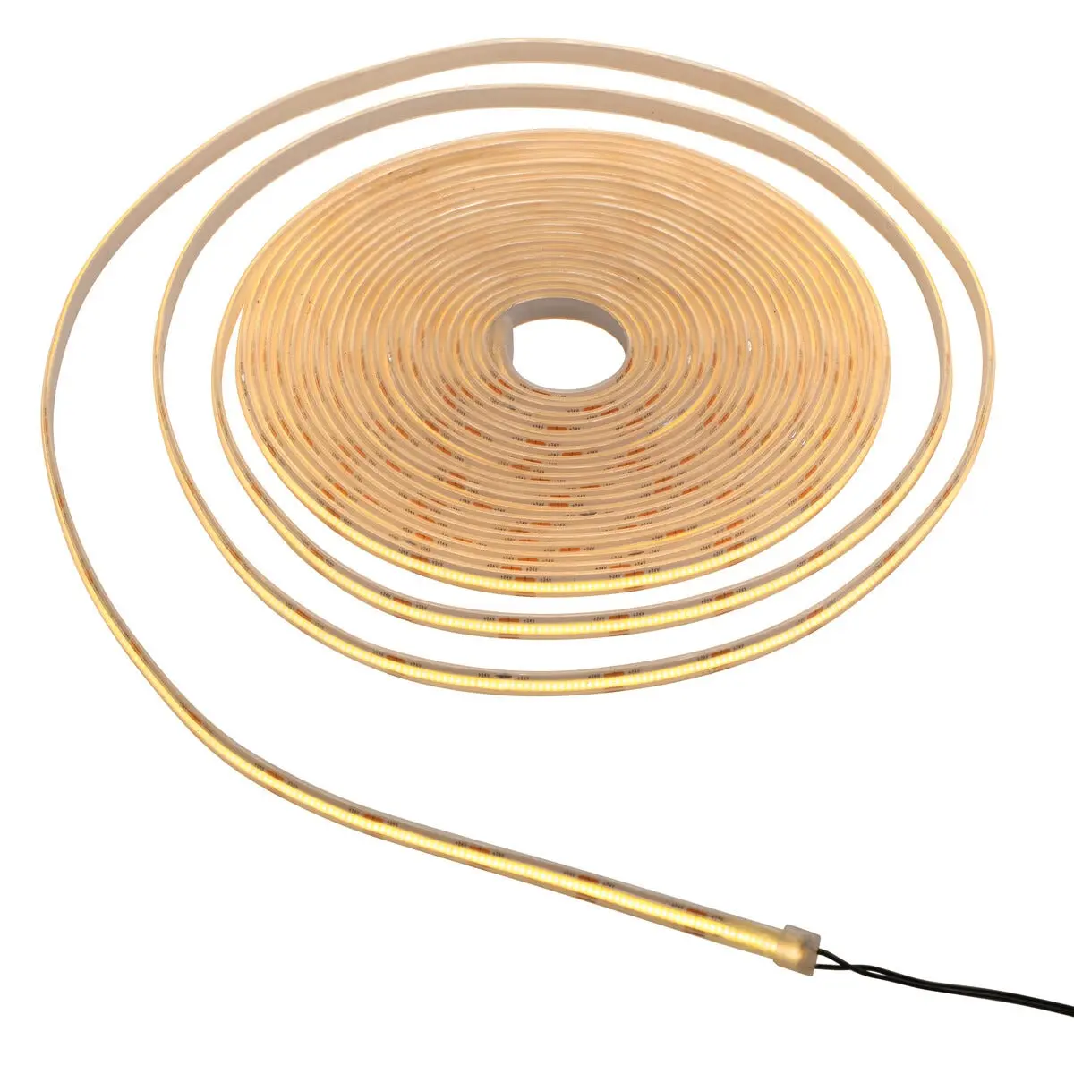Dæmpbar vandtæt COB LED-liste 10m, Hvid