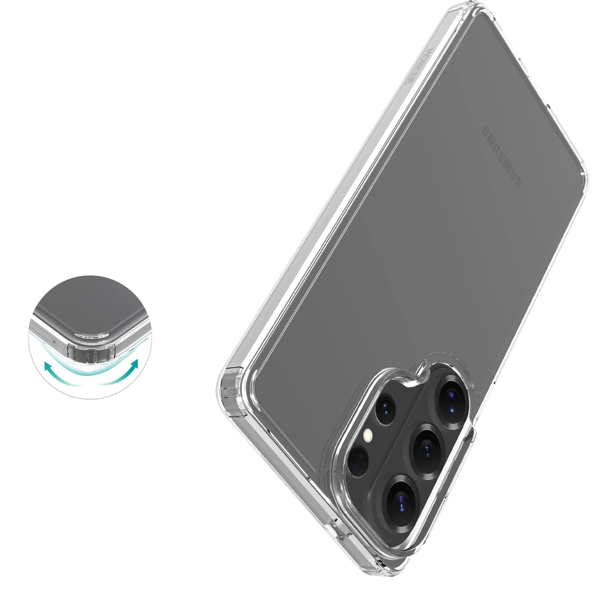 Hybridskal Samsung Galaxy S26 Ultra Genomskinlig