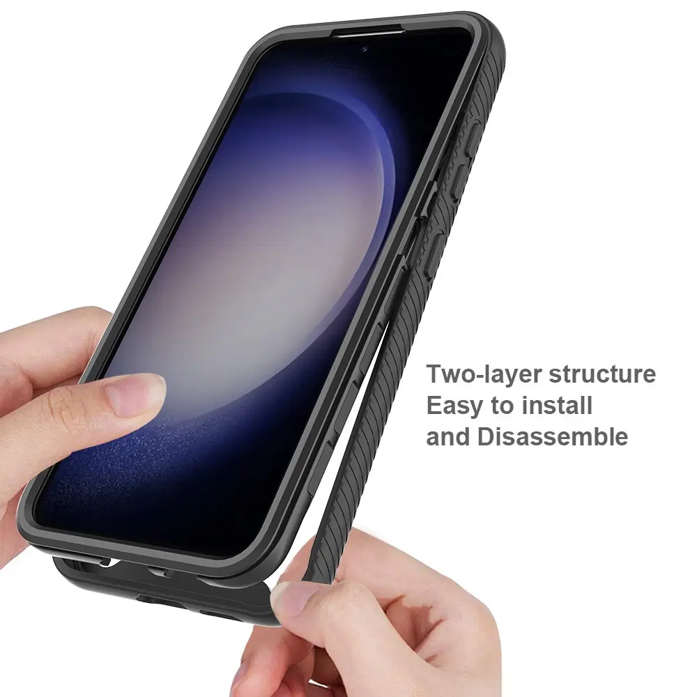 Full Protection Case Samsung Galaxy A35 Svart