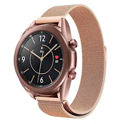 Samsung Galaxy Watch 4 40mm Armbånd Milanese Loop, Rose guld