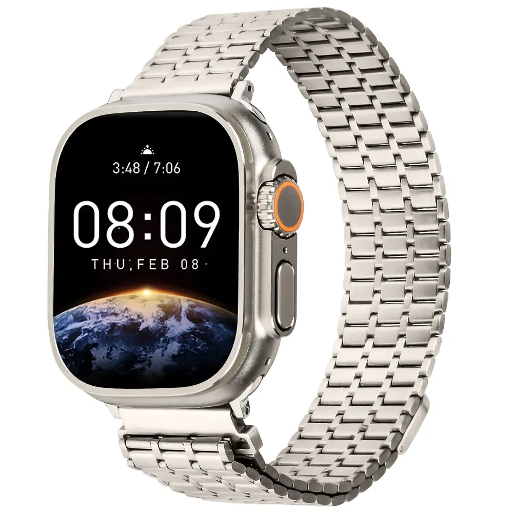 Business Magnetic Armbånd Apple Watch Series 10 46mm titan