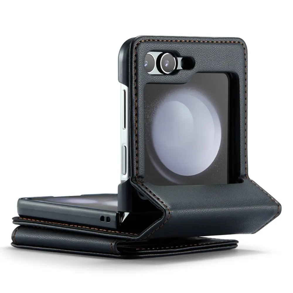 Plånboksskal RFID-skydd Samsung Galaxy Z Flip 5 Svart