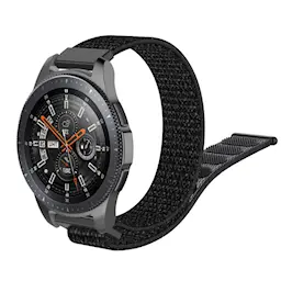 Samsung Galaxy Watch 46mm Reim i nylon, Svart